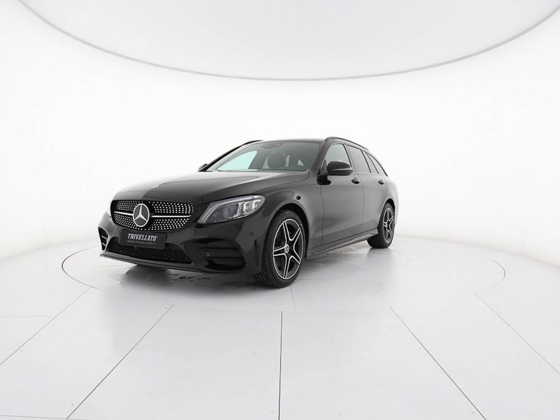 Mercedes Classe C SW sw 220 d premium auto diesel nero