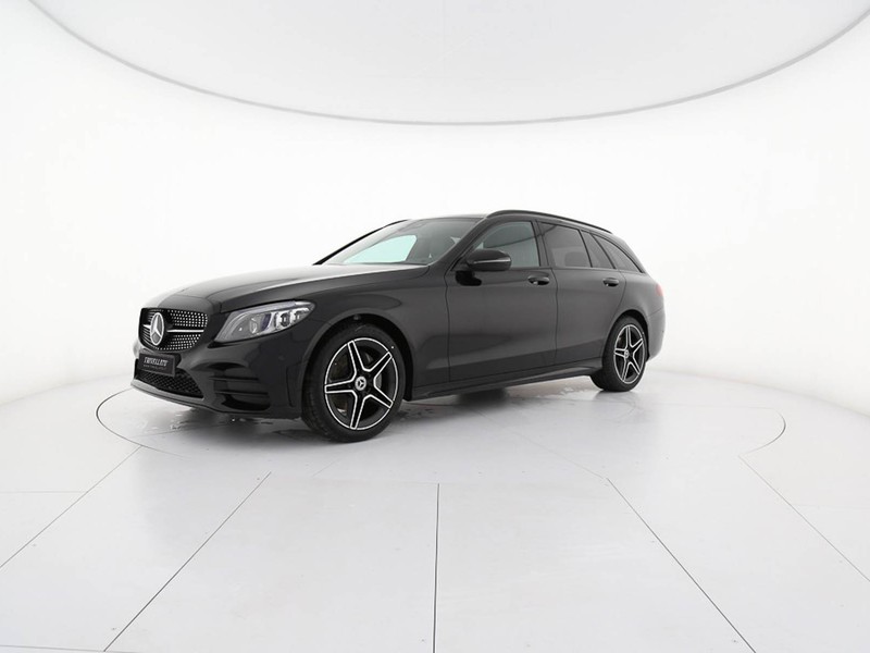 Mercedes Classe C SW sw 220 d premium auto diesel nero