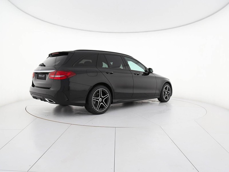 Mercedes Classe C SW sw 220 d premium auto diesel nero
