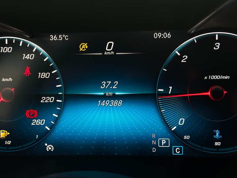 Mercedes Classe C SW sw 220 d premium auto diesel nero