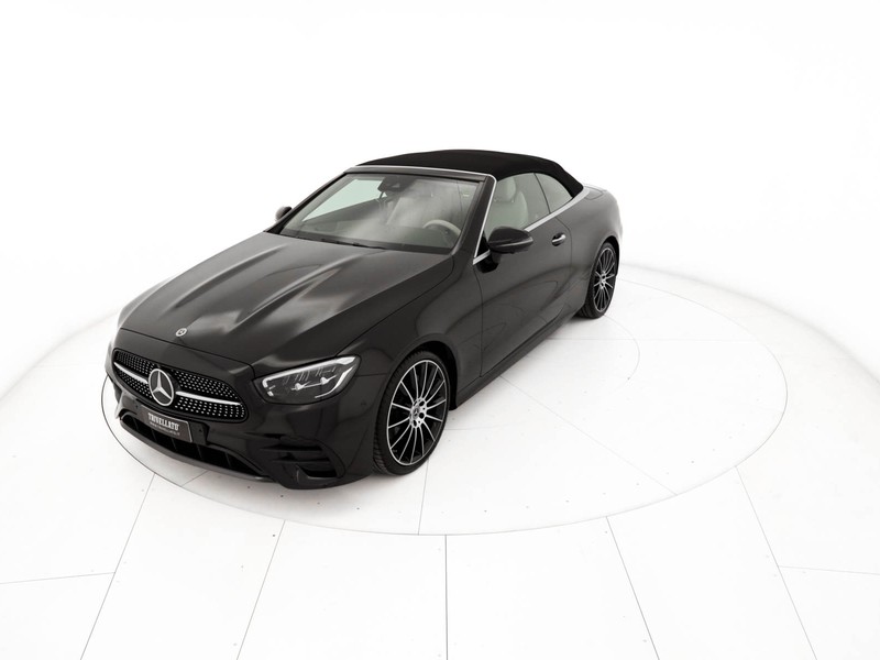 Mercedes Classe E Cabrio cabrio 200 mhev (eq-boost) premium plus auto ibrido nero