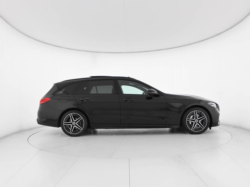 Mercedes Classe C SW sw 220 d mhev premium auto ibrido nero