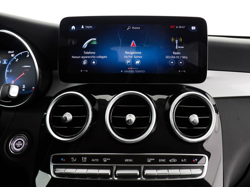 Mercedes GLC 220 d sport 4matic auto diesel nero