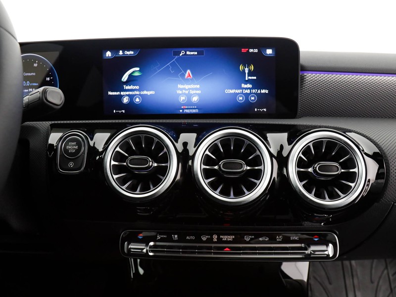 Mercedes Classe A 180 d sport auto diesel nero