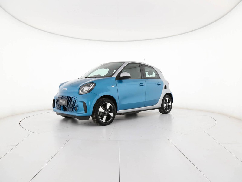 Smart Forfour eq passion 22kw elettrica blu/azzurro