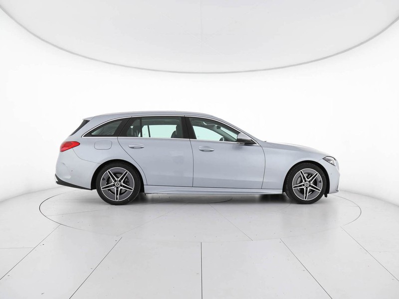 Mercedes Classe C SW sw 220 d mhev premium auto ibrido argento