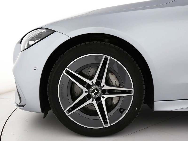Mercedes Classe C SW sw 220 d mhev premium auto ibrido argento