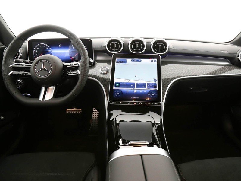 Mercedes Classe C SW sw 220 d mhev premium auto ibrido argento