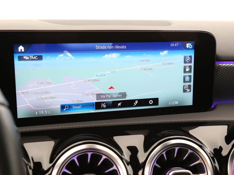 Mercedes Classe A 200 d sport auto diesel argento