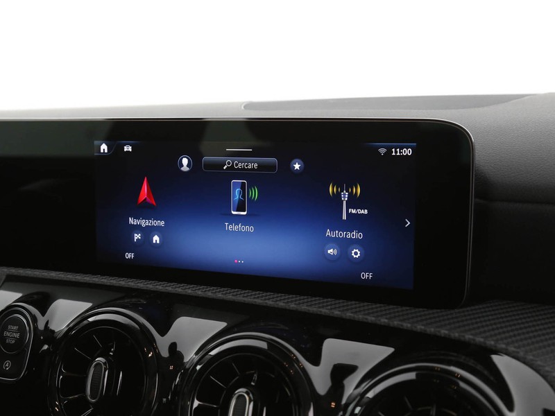 Mercedes Classe A A 180 benzina nero