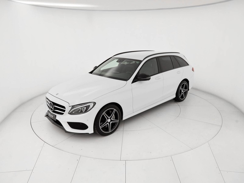 Mercedes Classe C SW C 250 d S.W. 4Matic Automatic Premium diesel bianco