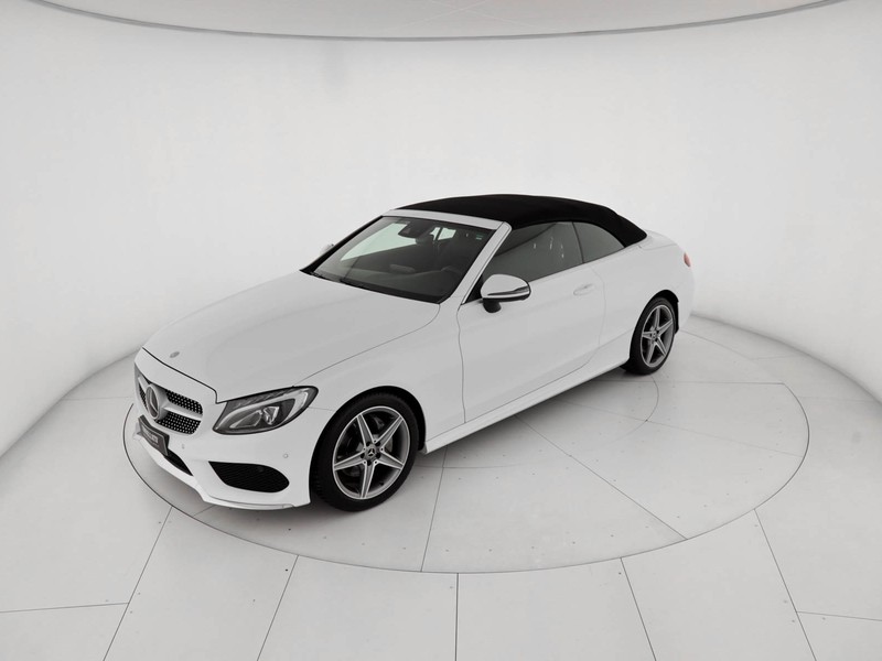 Mercedes Classe C Cabrio cabrio 220 d premium plus auto diesel bianco