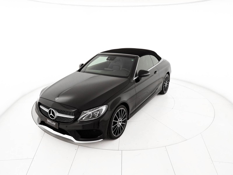 Mercedes Classe C Cabrio cabrio 220 d premium 4matic auto diesel nero