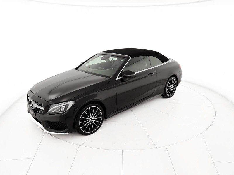 Mercedes Classe C Cabrio cabrio 220 d premium 4matic auto diesel nero