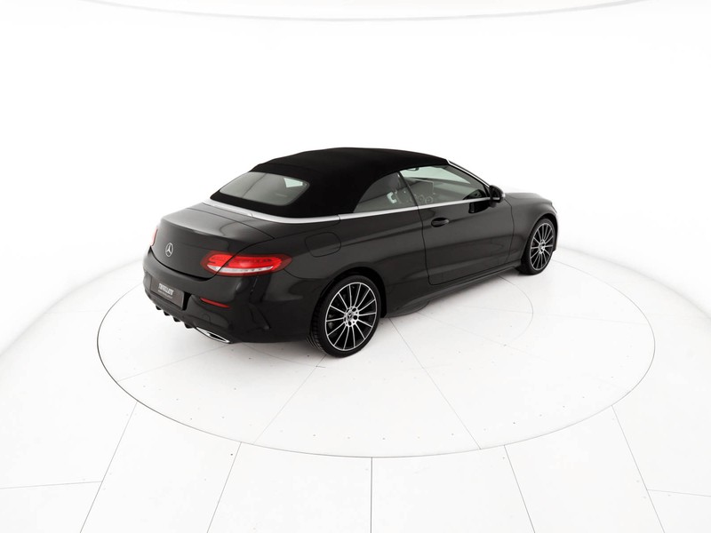 Mercedes Classe C Cabrio cabrio 220 d premium 4matic auto diesel nero