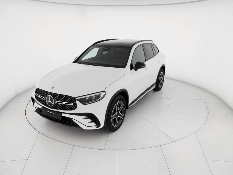 Mercedes GLC 220 d mhev amg line advanced 4matic auto ibrido bianco