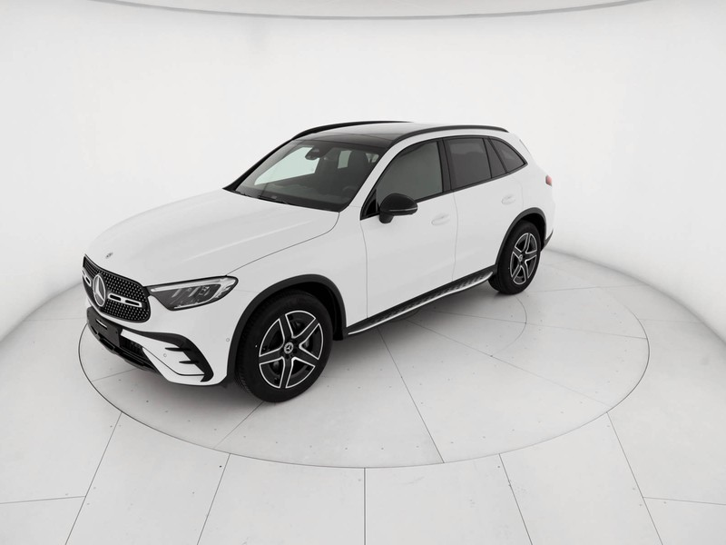 Mercedes GLC 220 d mhev amg line advanced 4matic auto ibrido bianco