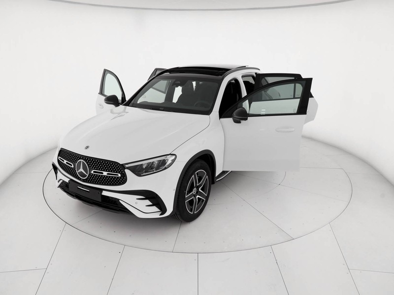 Mercedes GLC 220 d mhev amg line advanced 4matic auto ibrido bianco