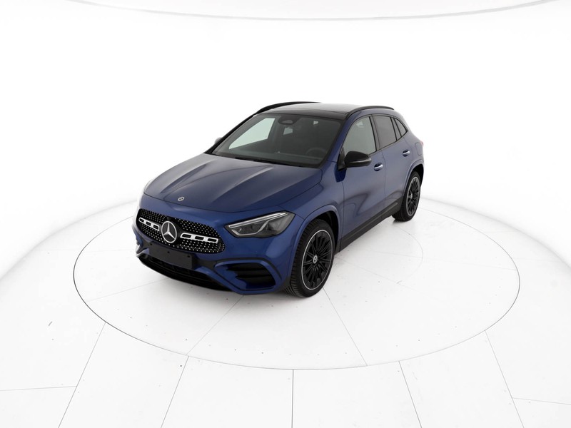 Mercedes GLA 250 e phev amg line advanced plus auto ibrido blu/azzurro