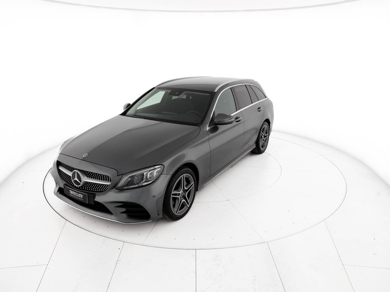 Mercedes Classe C SW sw 220 d premium 4matic auto diesel argento