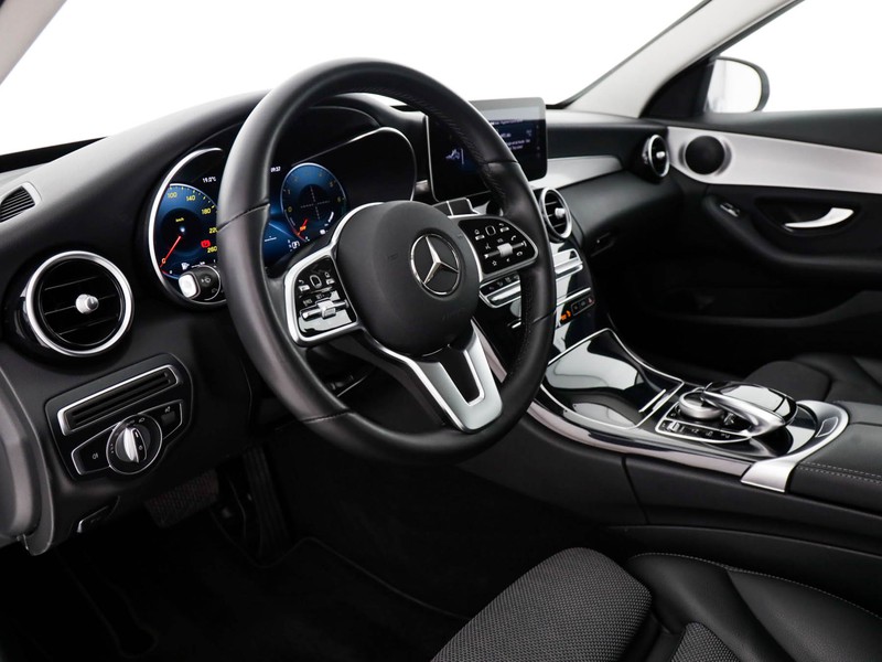 Mercedes Classe C SW sw 300 de eq-power sport plus auto ibrido bianco