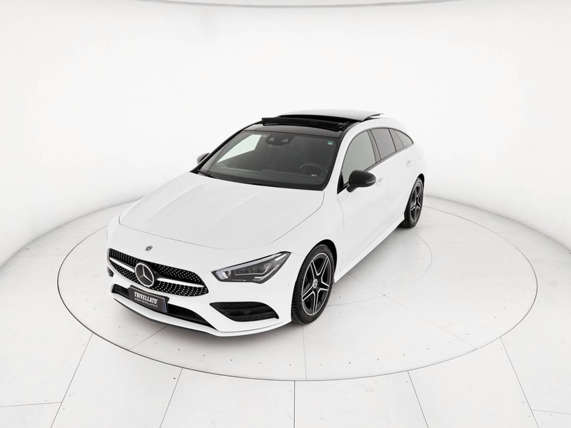 Mercedes CLA Shooting Brake  200 d premium auto diesel bianco