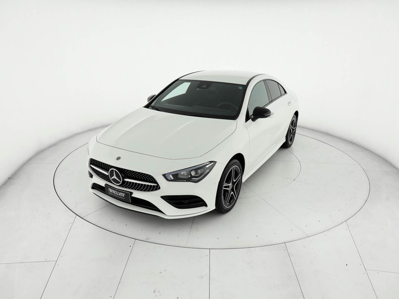 Mercedes CLA Coupè coupe 250 e phev (eq-power) premium auto ibrido bianco