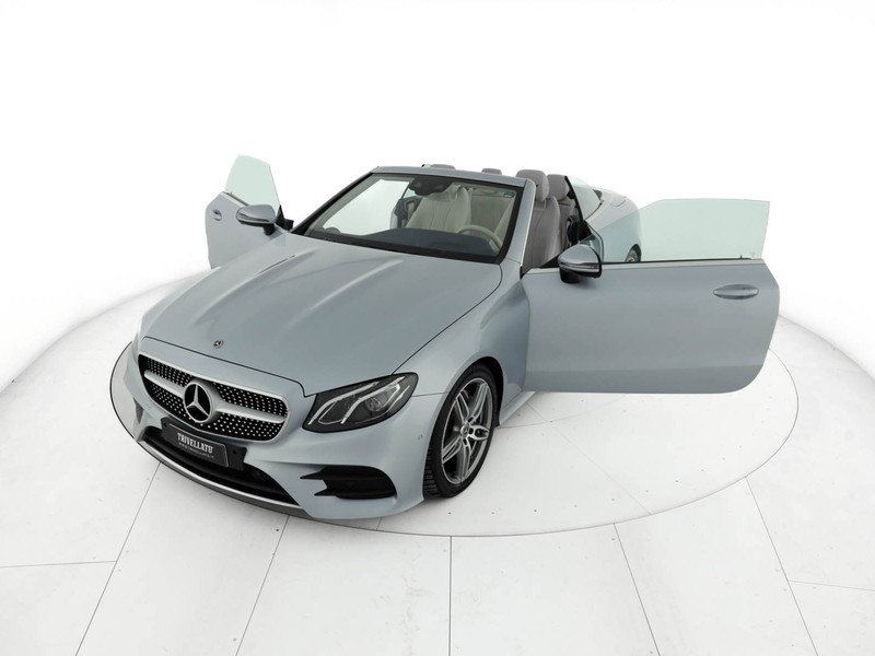 Mercedes Classe E Cabrio cabrio 220 d premium auto diesel blu/azzurro