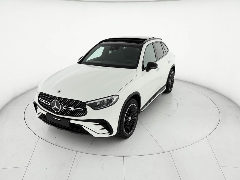 Mercedes GLC 220 d amg line advanced 4matic auto ibrido bianco