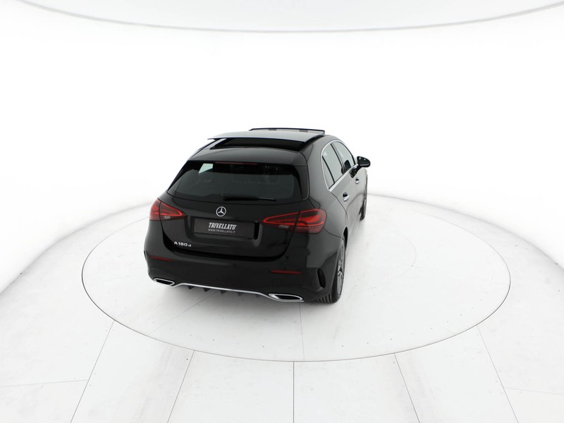 Mercedes Classe A 180 d amg line advanced plus auto diesel nero