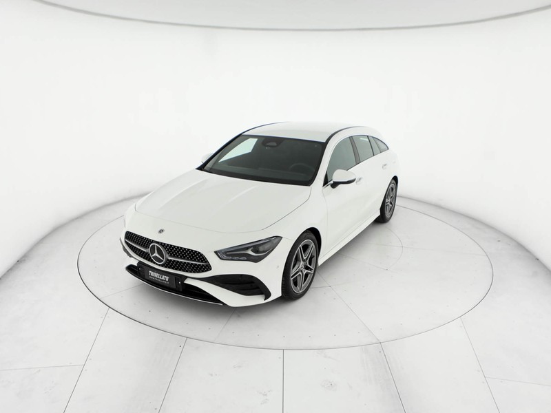Mercedes CLA Shooting Brake  200 d amg line advanced plus auto diesel bianco