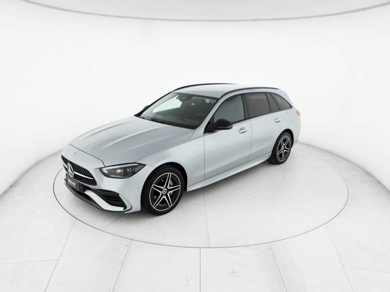 Mercedes Classe C SW sw 300 e phev premium plus auto ibrido argento