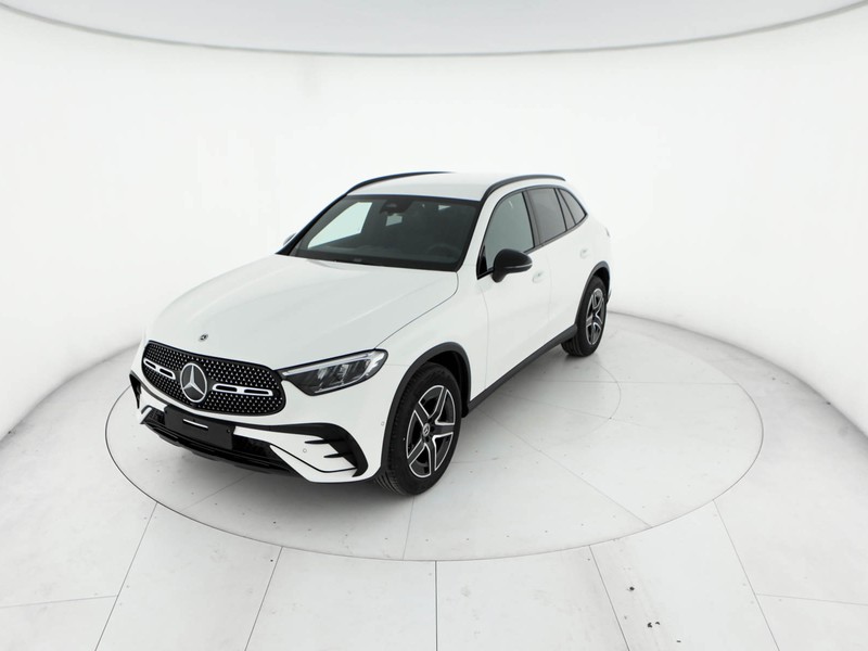 Mercedes GLC 220 d amg line advanced 4matic auto ibrido bianco