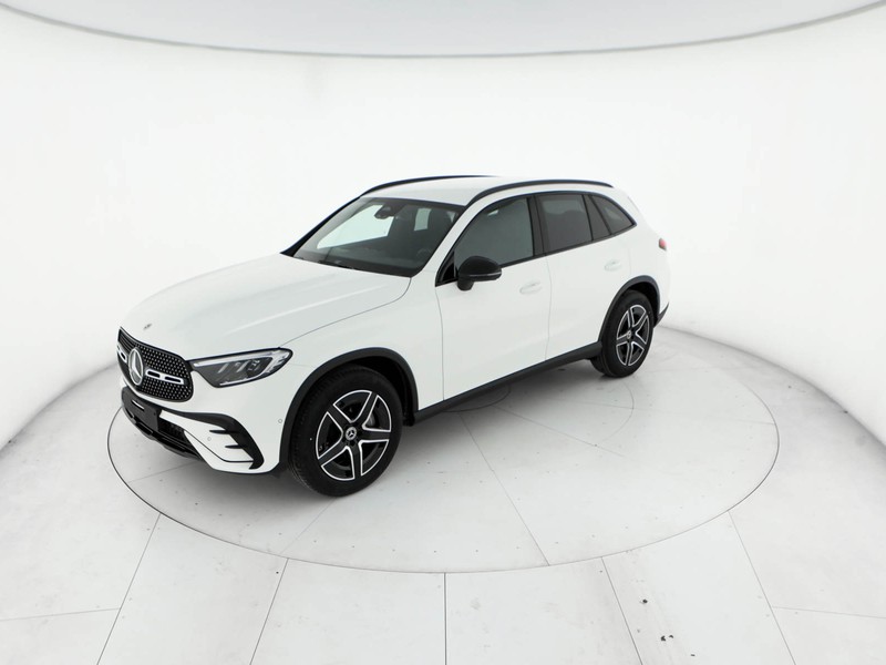 Mercedes GLC 220 d amg line advanced 4matic auto ibrido bianco