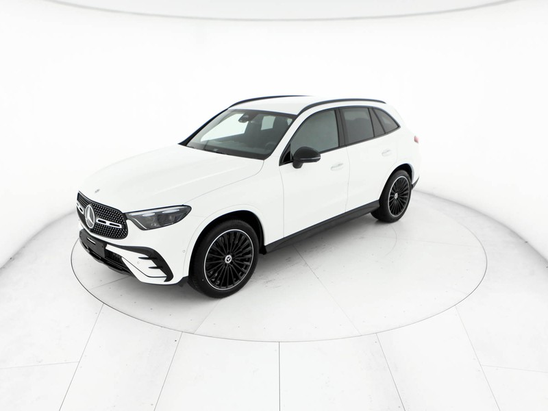 Mercedes GLC 220 d amg line premium 4matic auto ibrido bianco