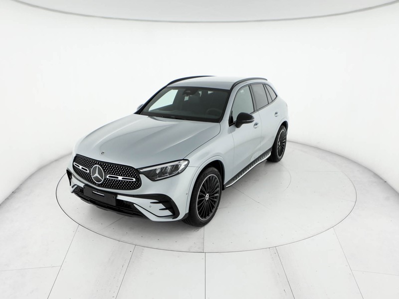 Mercedes GLC 220 d amg line advanced 4matic auto ibrido argento