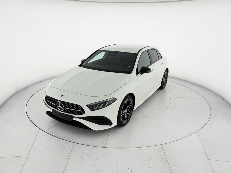 Mercedes Classe A 180 amg line advanced plus auto benzina bianco