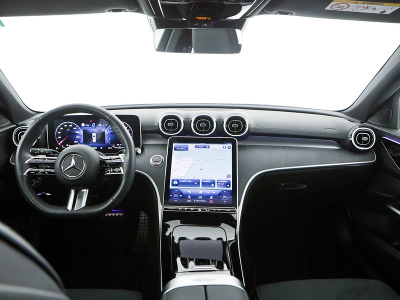 Mercedes Classe C SW sw 300 de phev amg line advanced auto ibrido blu/azzurro
