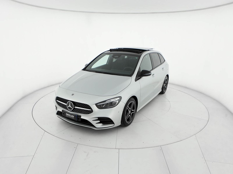 Mercedes Classe B 180 d amg line premium auto diesel argento