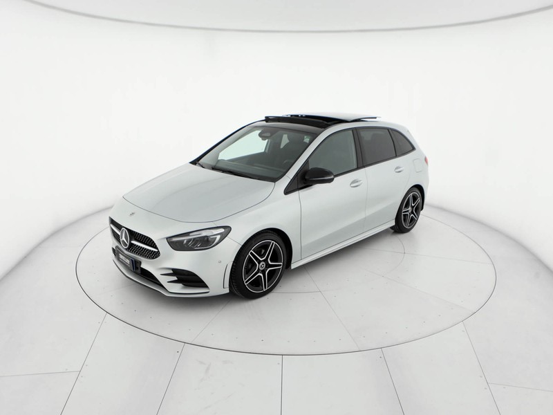 Mercedes Classe B 180 d amg line premium auto diesel argento