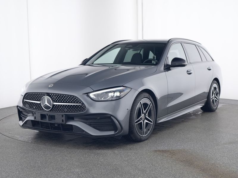 Mercedes Classe C SW sw 220 d mhev amg line advanced 200cv auto ibrido grigio