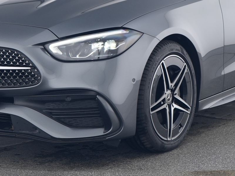 Mercedes Classe C SW sw 220 d mhev amg line advanced 200cv auto ibrido grigio