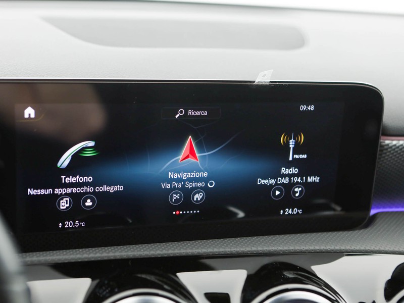 Mercedes Classe A 180 d sport auto diesel nero