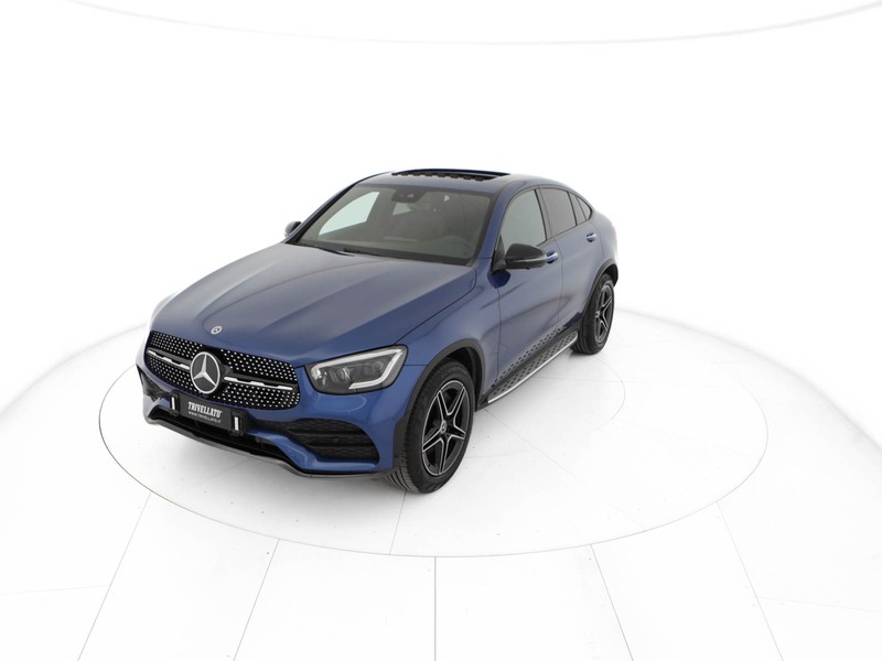 Mercedes GLC Coupè coupe 220 d premium plus 4matic auto diesel blu/azzurro