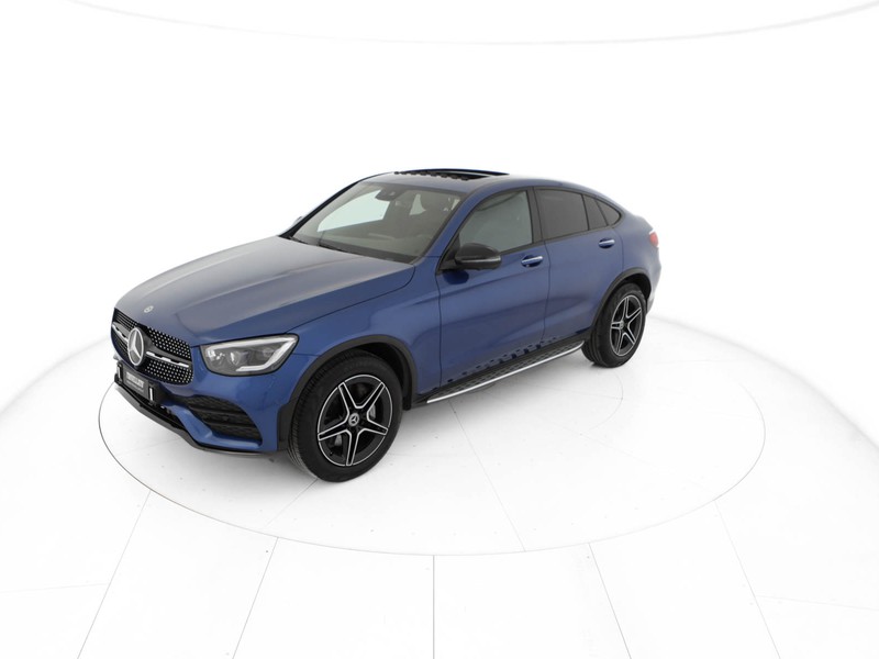Mercedes GLC Coupè coupe 220 d premium plus 4matic auto diesel blu/azzurro