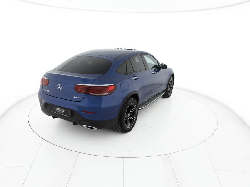 Mercedes GLC Coupè coupe 220 d premium plus 4matic auto diesel blu/azzurro