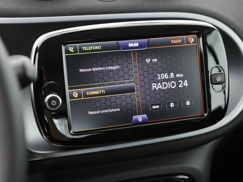 Smart Fortwo eq passion 4,6kw elettrica nero