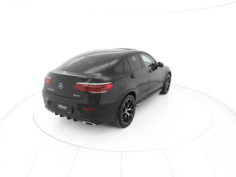 Mercedes GLC Coupè coupe 220 d premium 4matic auto diesel nero