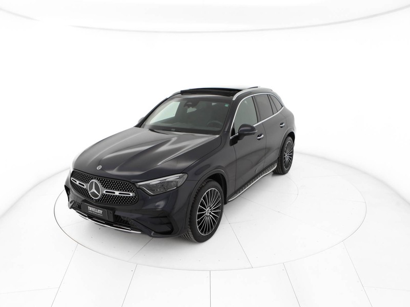 Mercedes GLC 220 d amg line premium plus 4matic auto ibrido blu/azzurro