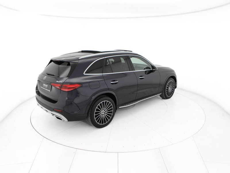 Mercedes GLC 220 d amg line premium plus 4matic auto ibrido blu/azzurro
